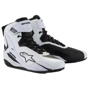 Дамски мото боти Alpinestars Stella Faster-4 бяло-черно