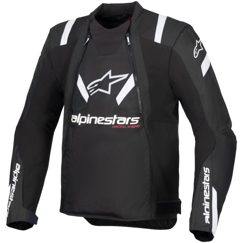 Мото яке Alpinestars T-Stunt Air черно-бяло