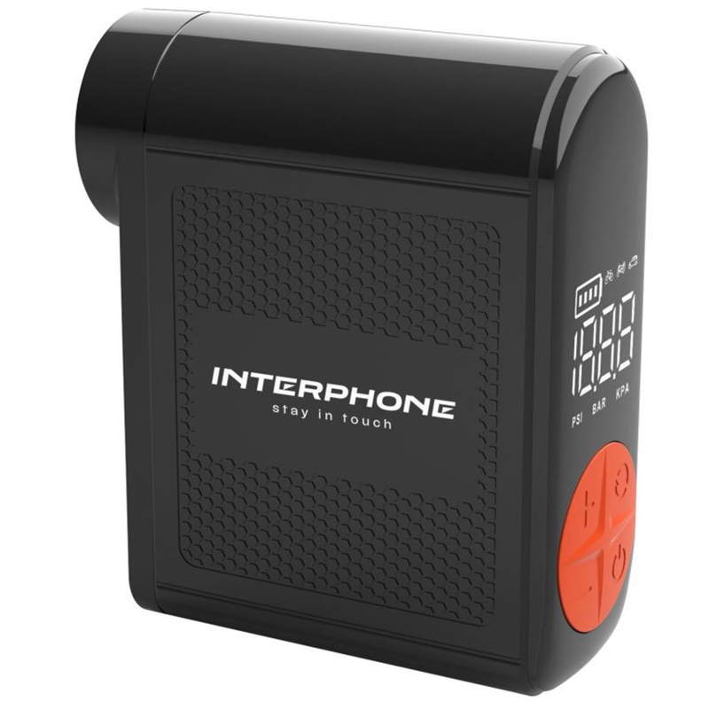 Мини акумулаторен компресор Interphone черен
