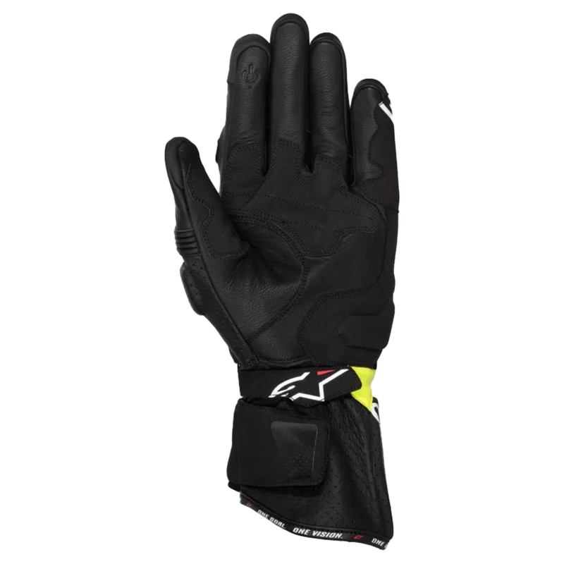 Мото ръкавици Alpinestars SP-3 черно-флуо жълто-бели