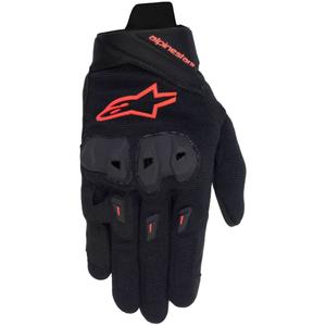 Alpinestars Stella SP X 1 Дамски мотоциклетни ръкавици Black-Fluo Red