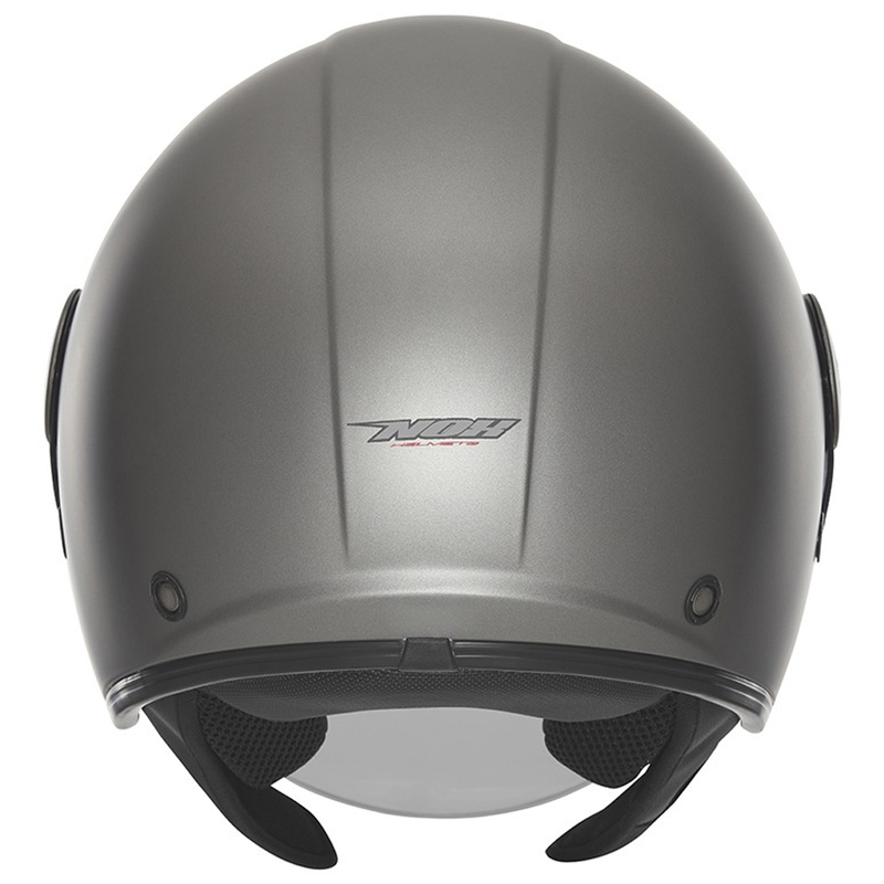 Отворена мотоциклетна каска NOX N182 матов титан