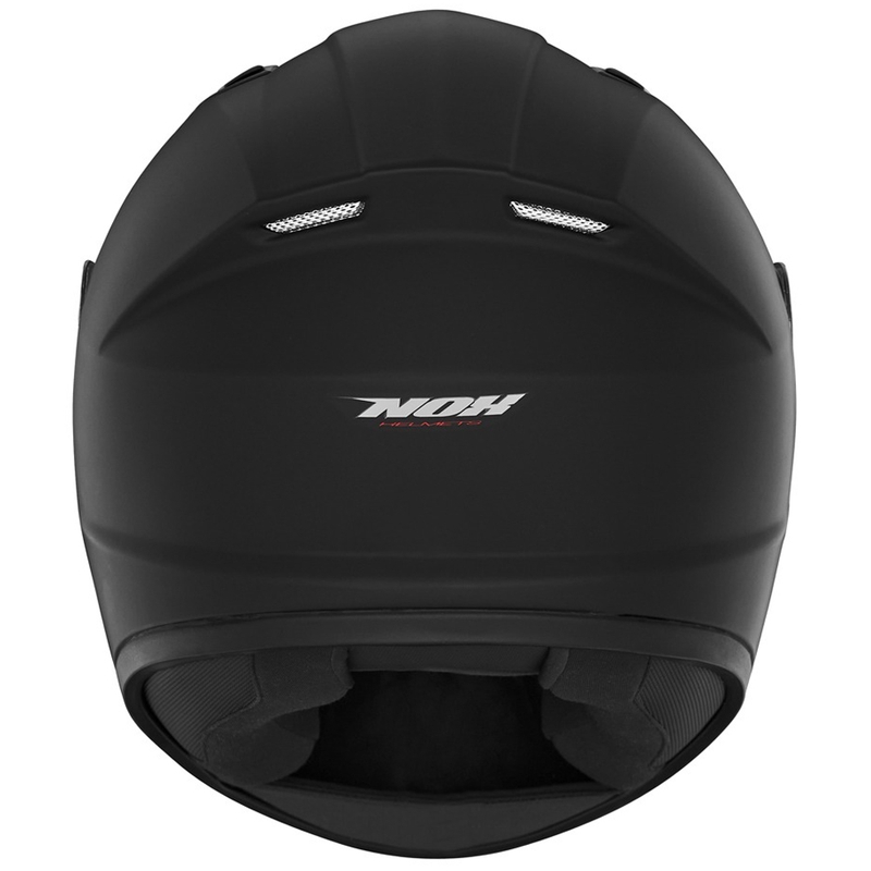 NOX N731 детска целофисова каска за мотоциклет, черна мат