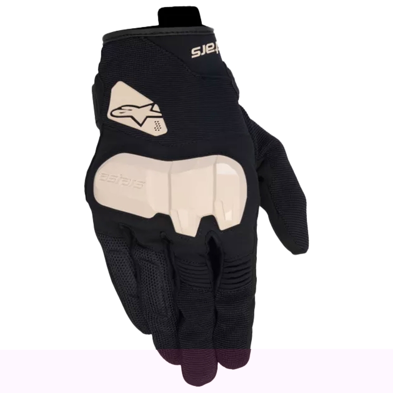 Alpinestars Chrome V2 мотоциклетни ръкавици черно-пясъчни