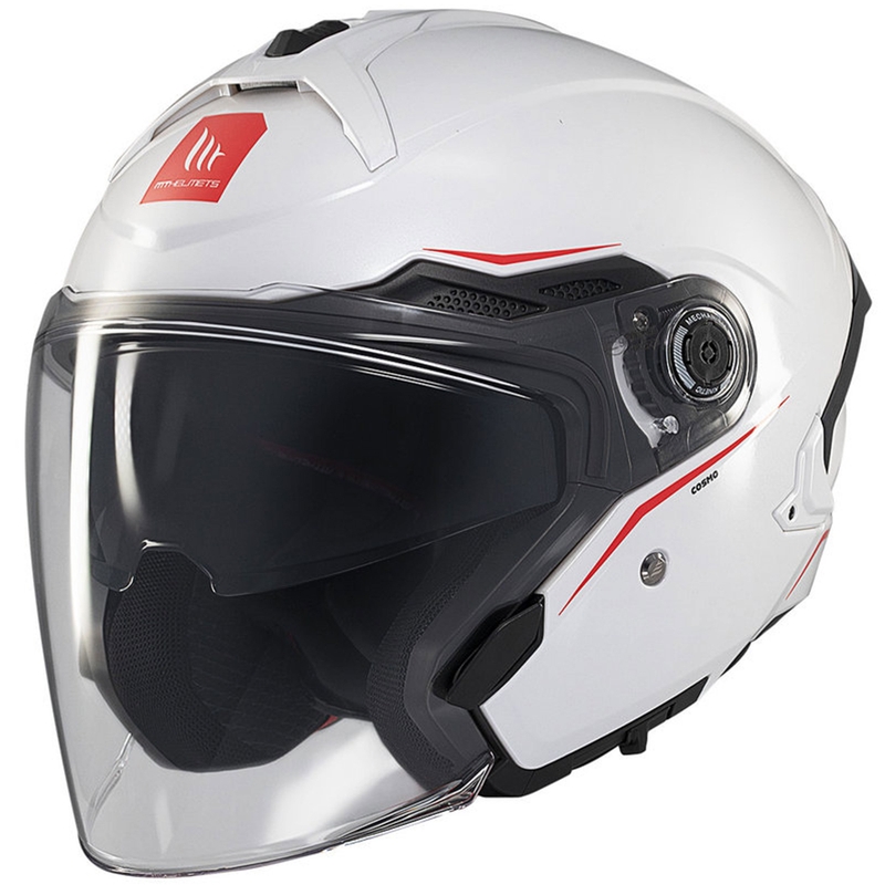 Отворена каска MT Cosmo SV glossy white