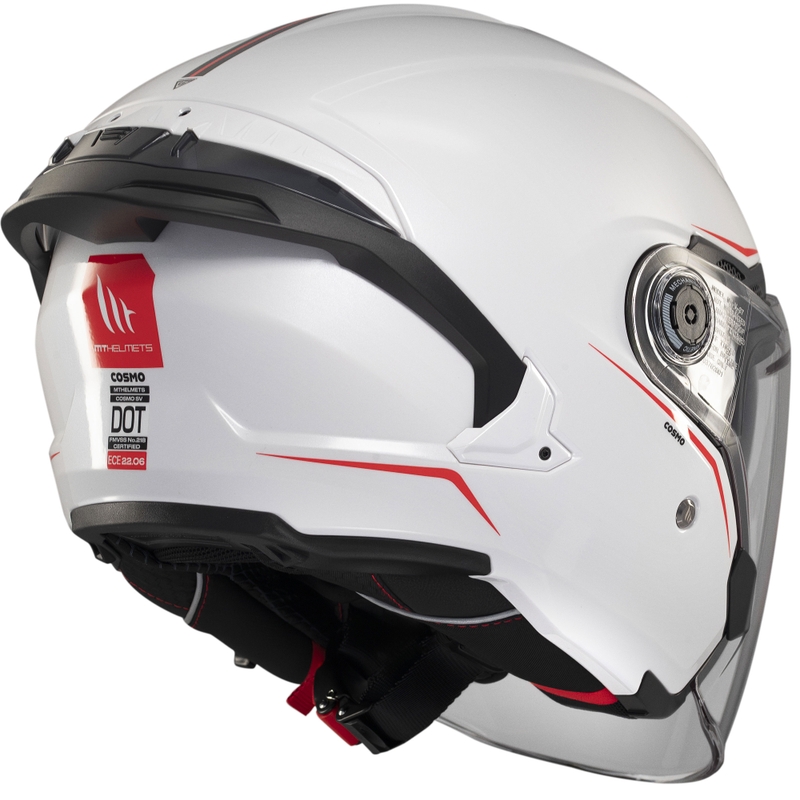 Отворена каска MT Cosmo SV glossy white
