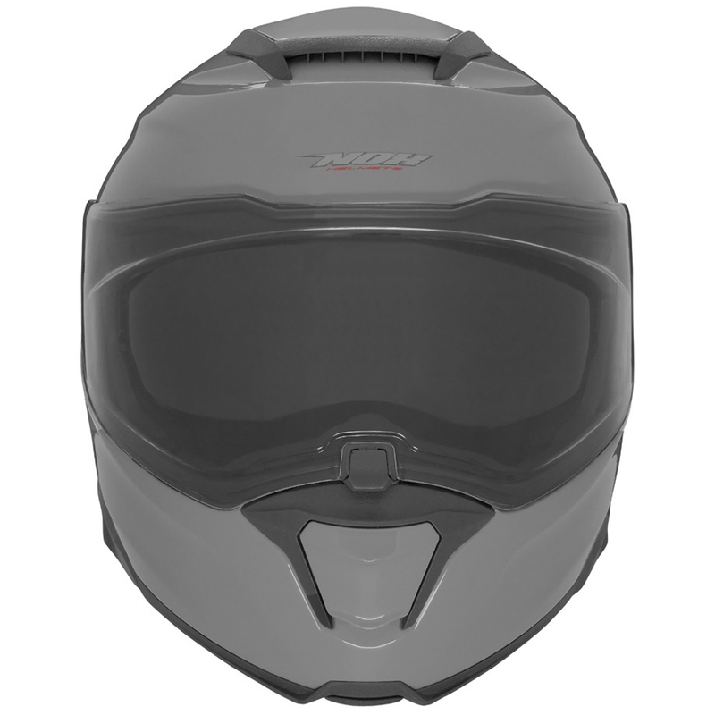 Каска за мотоциклет NOX N967 с отваряне, сива