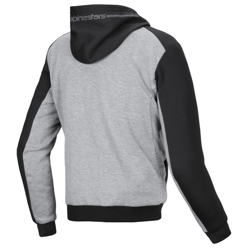 Мото суичър Alpinestars Chrome V2 Sport черно-сив