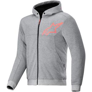 Мото суичър Alpinestars Chrome V2 Sport сиво-оранжев
