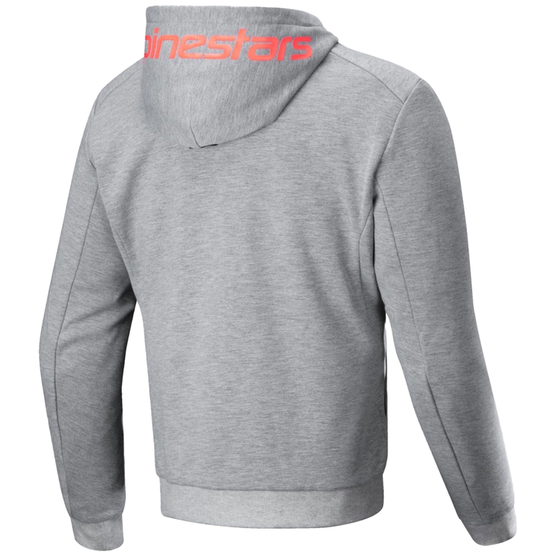 Мото суичър Alpinestars Chrome V2 Sport сиво-оранжев