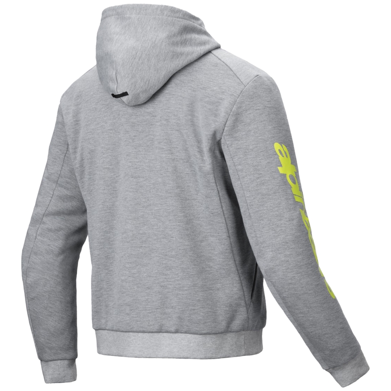Мото суичър Alpinestars Chrome V2 Sport сиво-жълт