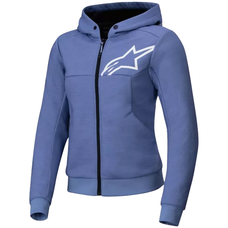 Дамско мотоциклетно яке Alpinestars Stella Chrome V2 Sport синьо