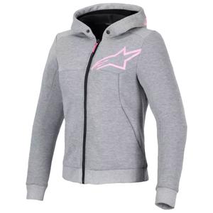 Дамско мотоциклетно яке Alpinestars Stella Chrome V2 Sport сиво-розово