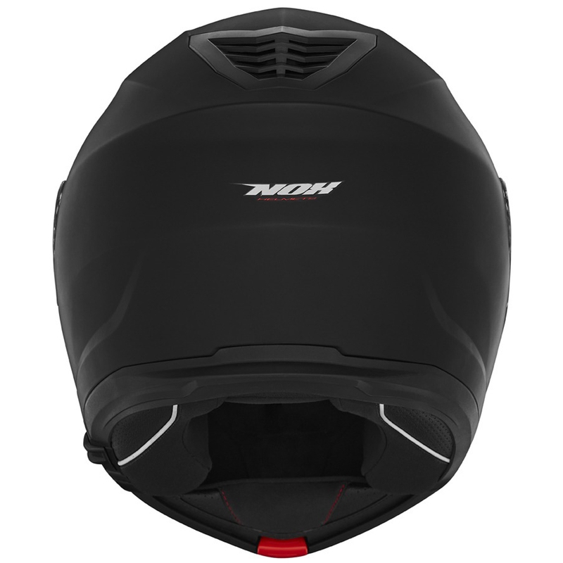 Повдигаща се каска за мотоциклет NOX N968 черна мат