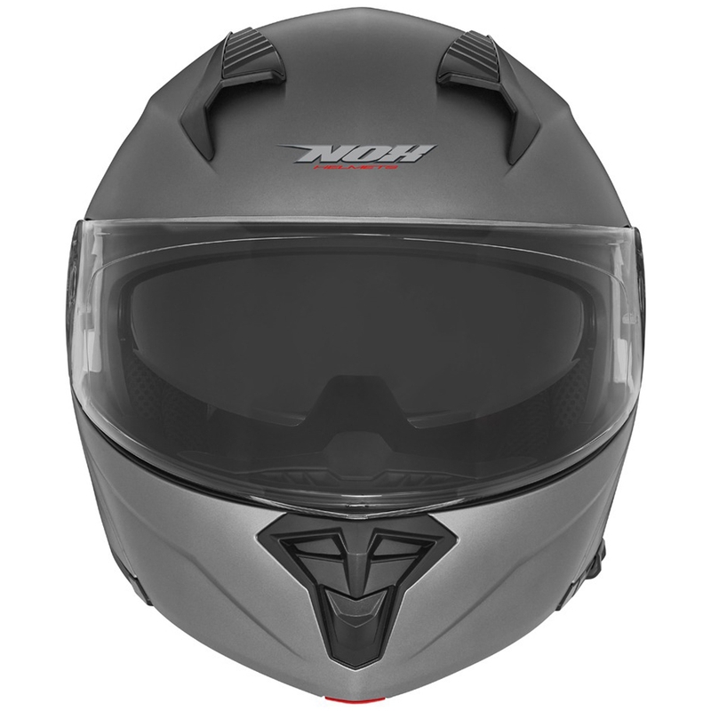 Повдигаща се каска за мотоциклет NOX N968 titanium