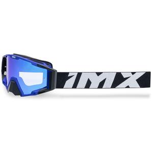 Очила за мотокрос iMX Sand черно-сини с иридиев плексиглас