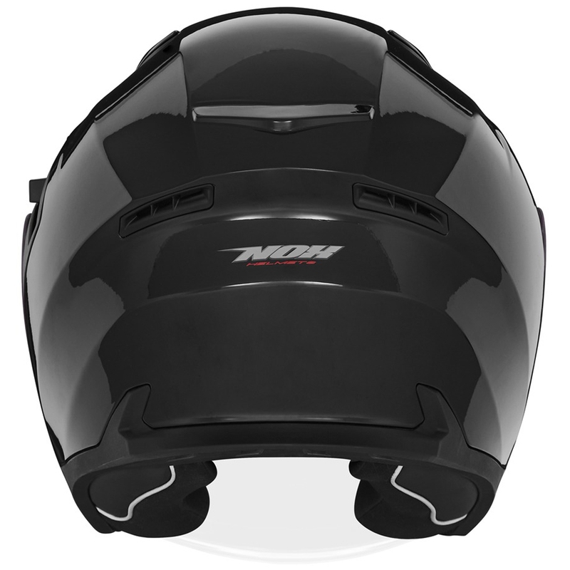 NOX N130 Мото каска с отворено лице черна