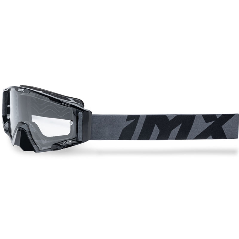 Очила за мотокрос iMX Sand сиво-черни с иридиев плексиглас