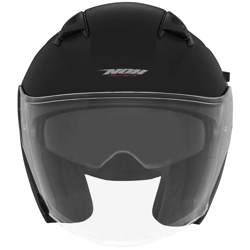 Отворена каска за мотоциклет NOX N130 черен мат