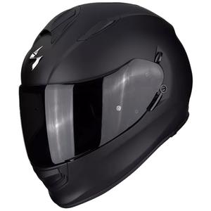 Scorpion Exo-491 Solid каска за мотоциклет с пълно лице, черна, матова