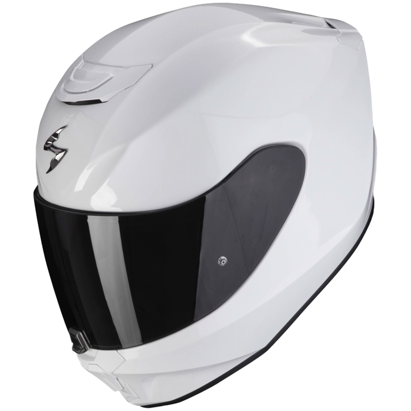 Интегрална мотоциклетна каска Scorpion EXO-391 Solid white