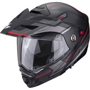 Мотоциклетна каска SCORPION ADX-2 CARRERA матова черно-червена