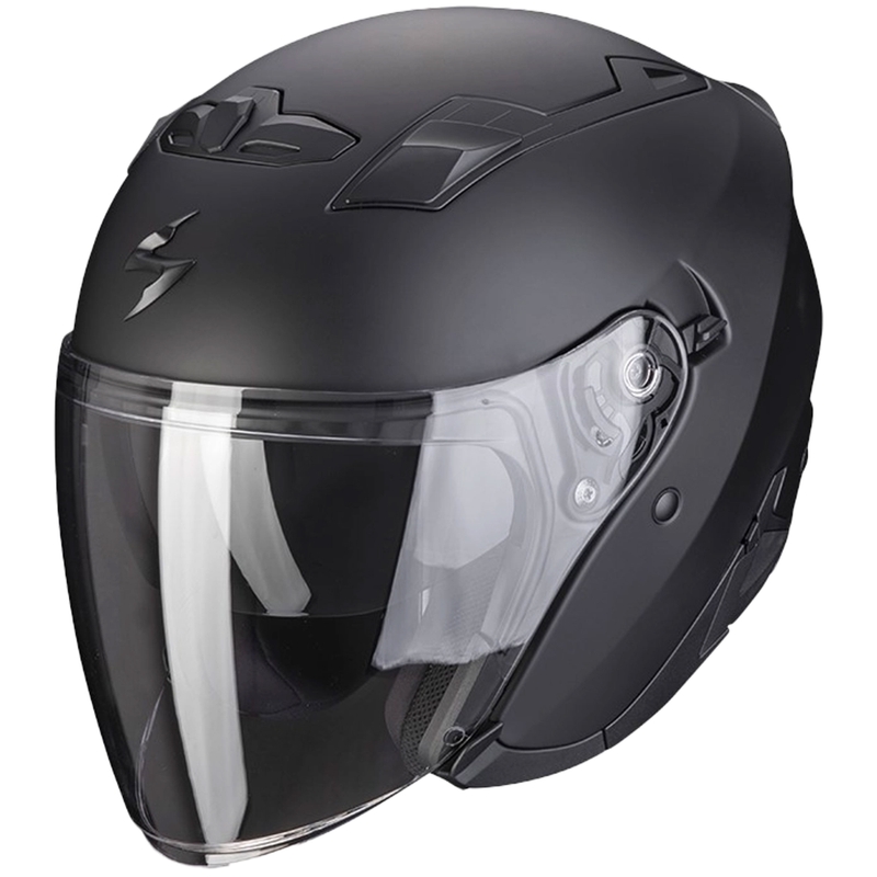 Отворена мотоциклетна каска SCORPION EXO-230 Solid black matt