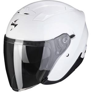 Отворена мотоциклетна каска SCORPION EXO-230 Solid white