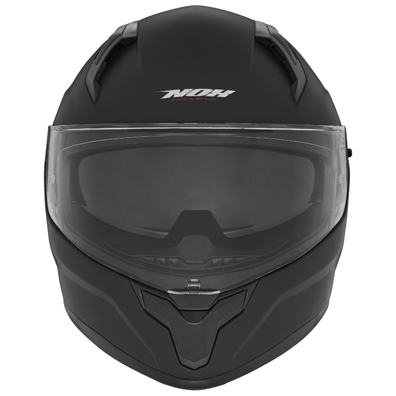 NOX N401 монолицева мотоциклетна каска черна мат