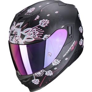 Интегрална каска Scorpion EXO-520 AIR Tina черно-сребриста - качество II