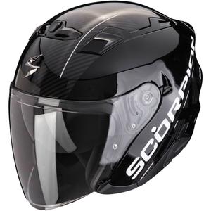 Отворена мотоциклетна каска SCORPION EXO-230 QR черно-сребърна