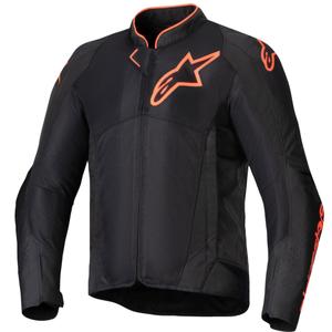 Мото яке Alpinestars Viper Air V4 черно-флуо червено