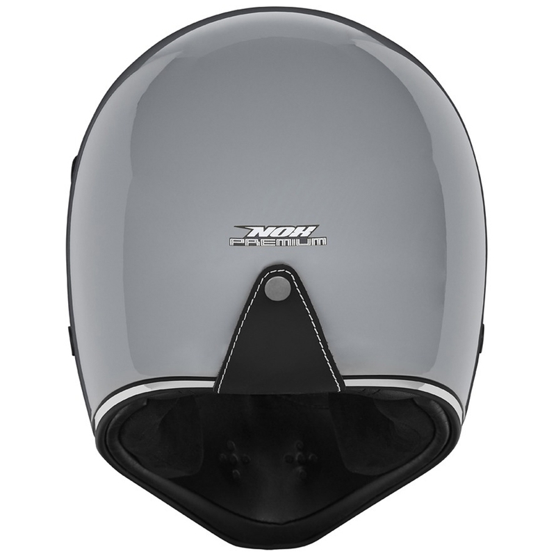 Цяла каска за мотоциклет NOX PREMIUM SEVENTY II сива