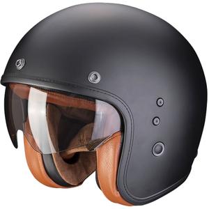Отворена каска SCORPION BELFAST EVO LUXE черна матова