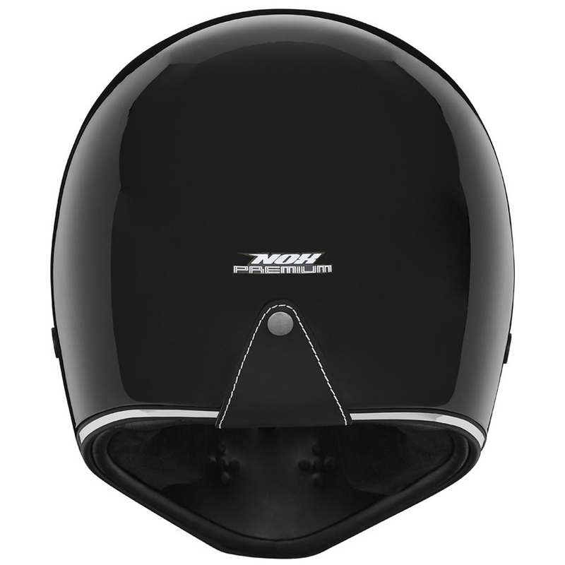 NOX PREMIUM SEVENTY II монолицева мотоциклетна каска черна мат