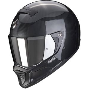 Интегрална мотоциклетна каска Scorpion EXO-HX1 Carbon SE Solid black gloss