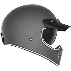NOX PREMIUM SEVENTY II пълно лицева каска за мотоциклет, титан