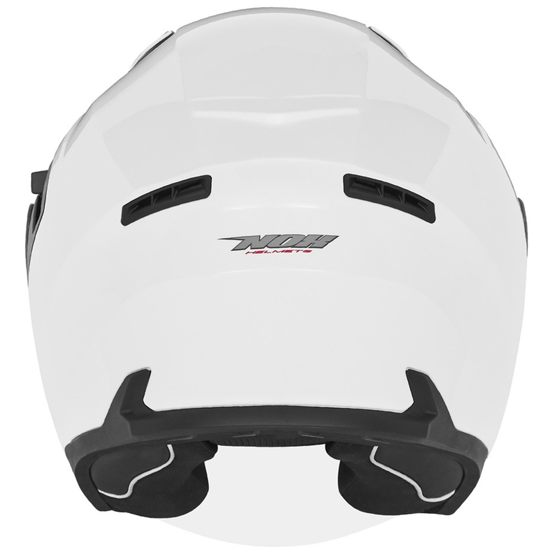 Отворена каска за мотор NOX N130 бяла