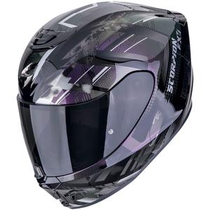 Интегрална мотоциклетна каска Scorpion EXO-391 CLUTTER black chameleon