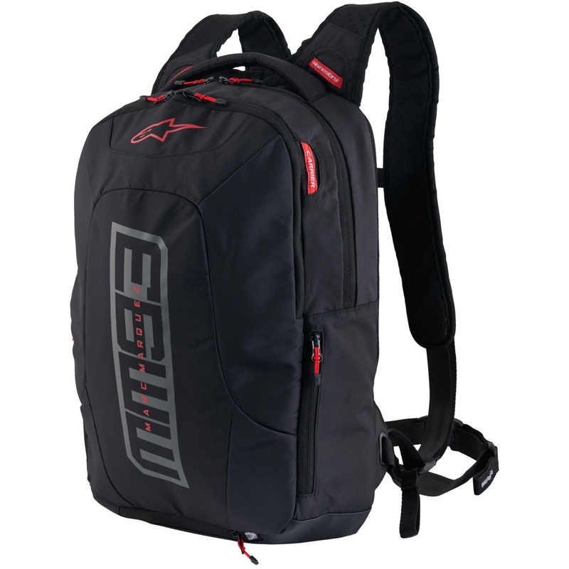 Раница Alpinestars City Hunter V2 MM93 черно-сиво-червено