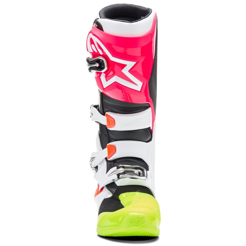 Многоцветни ботуши за мотокрос Alpinestars TECH 7 с ограничено издание Hay