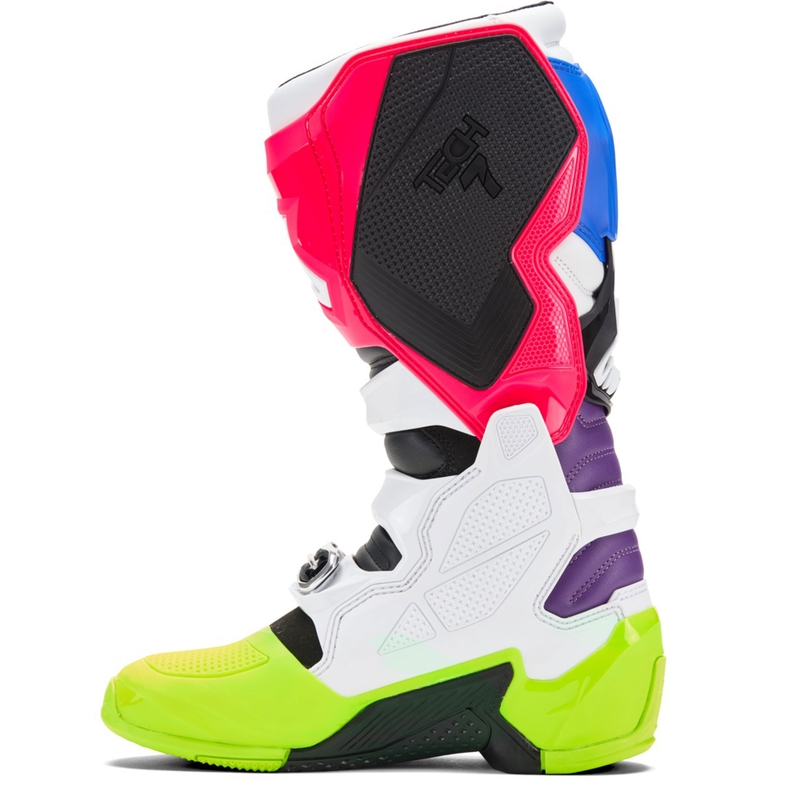 Многоцветни ботуши за мотокрос Alpinestars TECH 7 с ограничено издание Hay
