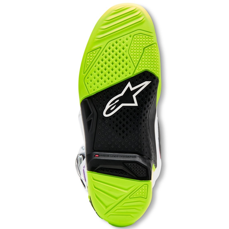 Многоцветни ботуши за мотокрос Alpinestars TECH 7 с ограничено издание Hay
