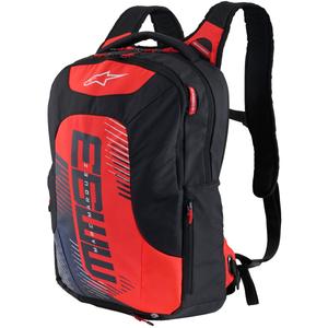 Раница Alpinestars City Hunter V2 MM93 fluo червено-синьо-черно-бяло