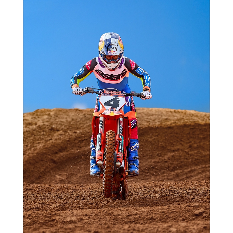 Alpinestars Supertech SX трико за мотокрос ограничено издание HAY многоцветен