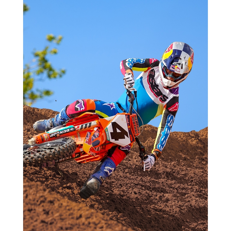 Alpinestars Supertech SX трико за мотокрос ограничено издание HAY многоцветен