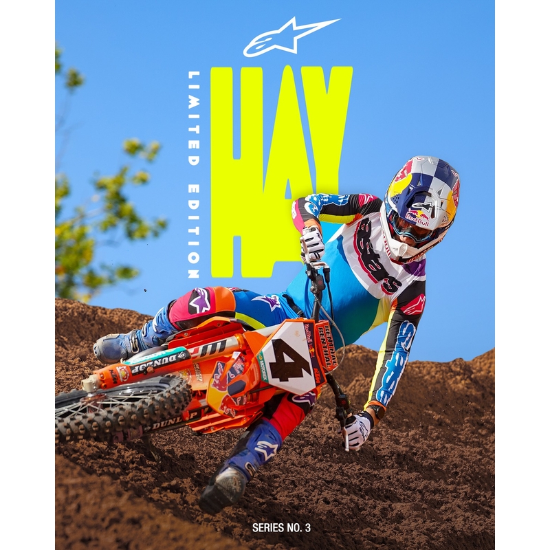 Alpinestars Supertech SX трико за мотокрос ограничено издание HAY многоцветен