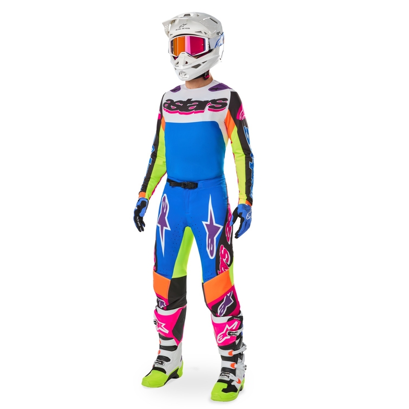 Alpinestars Supertech SX трико за мотокрос ограничено издание HAY многоцветен