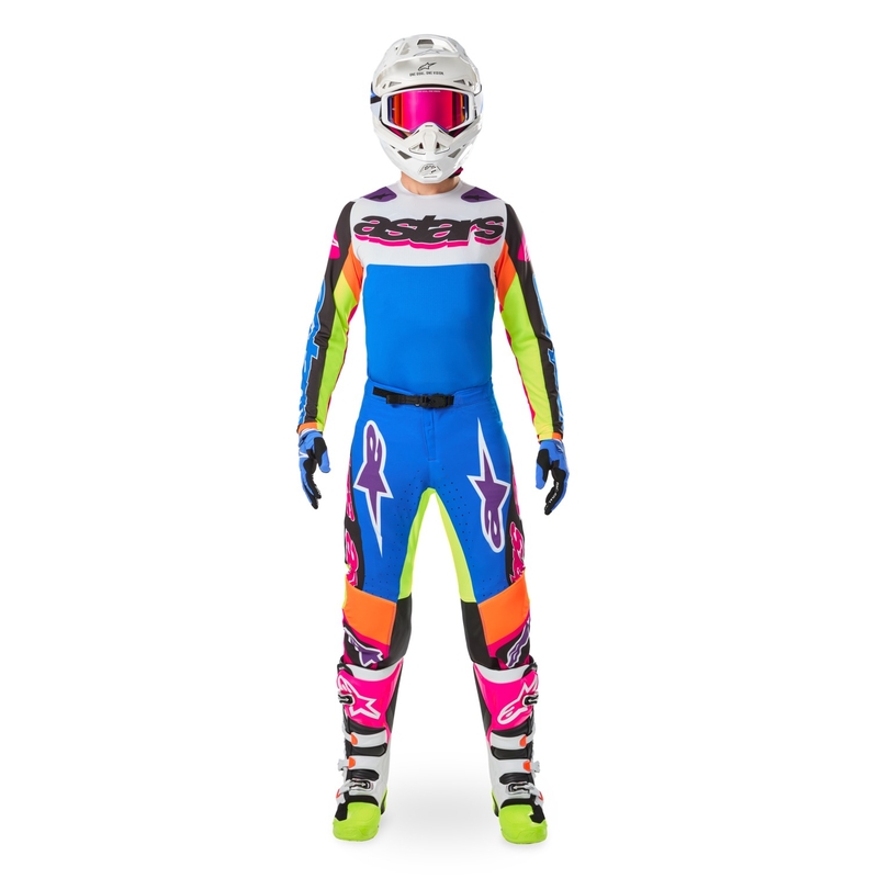 Alpinestars Supertech SX трико за мотокрос ограничено издание HAY многоцветен