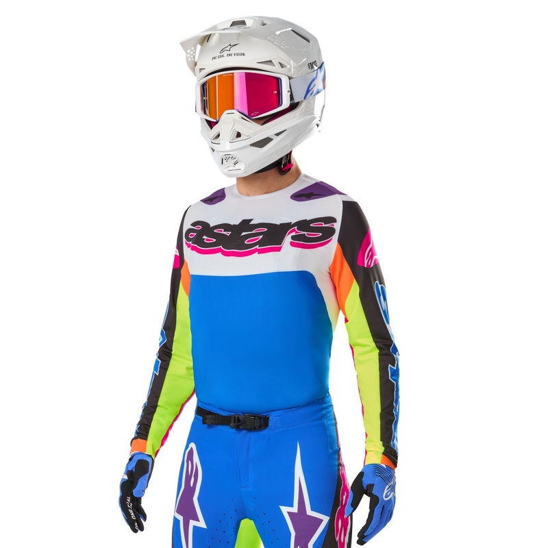 Alpinestars Supertech SX трико за мотокрос ограничено издание HAY многоцветен